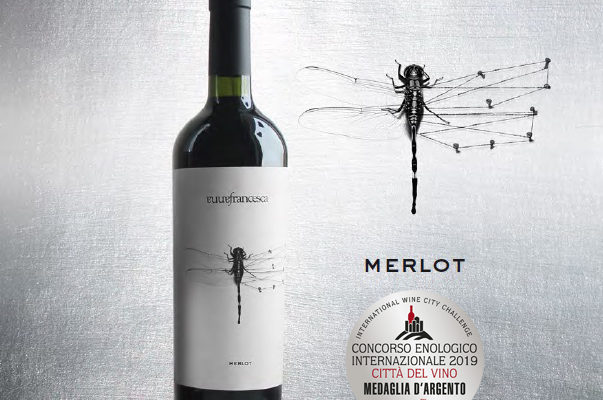 A medal for Dragonfly Merlot igt 2018